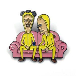 Beavis and Butthead Breaking Bad Enamel Pin